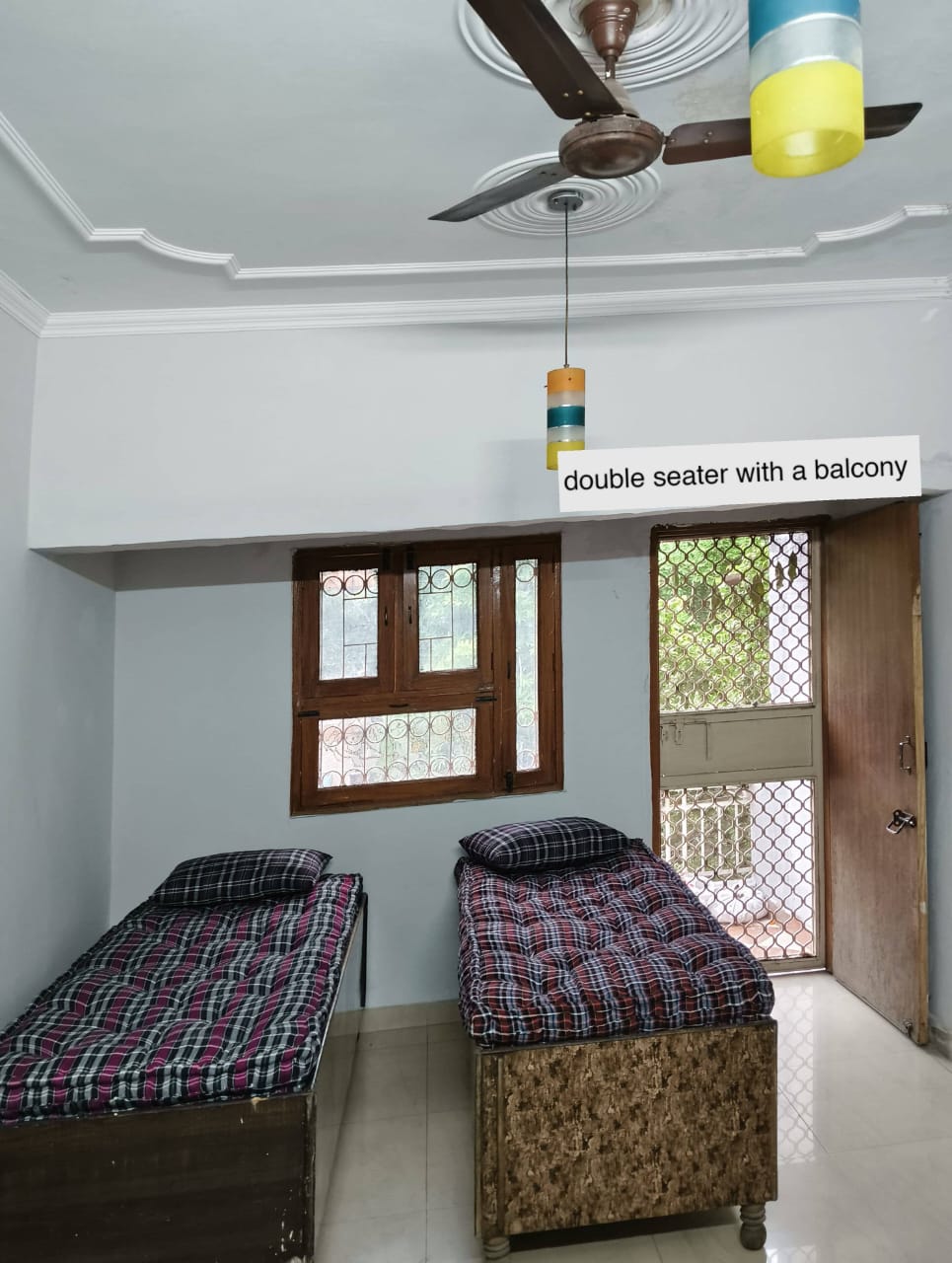 Kitchen Double Bed at Janki PG